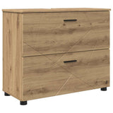 Bathroom Furniture Set 5 pcs Artisan Oak 3393082