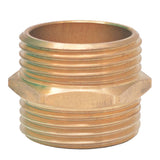 142884 Suction Hose with Brass Connectors 4 m 25 mm Green