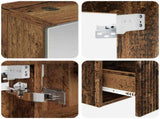 Bathroom Cabinet Set 5 pcs Old Wood Engineered Wood 3406357