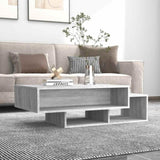 Coffee Table Grey Sonoma 105x55x32 cm Engineered Wood 815982