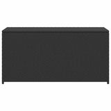 Garden Storage Box Black 120x50x60 cm Poly Rattan 42498