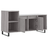 TV Cabinet Grey Sonoma 100x35x55 cm Engineered Wood 831330