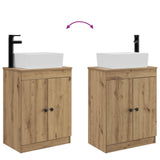 Bathroom Vanity with Sink Artisan Oak 54 x 35 x 83 cm 890137