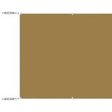 Vertical Awning Beige 100x1000 cm Oxford Fabric 148260