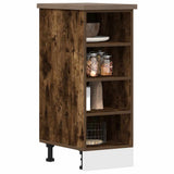 Bottom Cabinet Riga Smoked Oak 30x44.5x81.5 cm Engineered Wood 854197