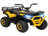 12V Kids Electric Ride on ATV, Battery-Powered Quad Bike w/ Spring Suspension, Forward Backward, T3398P347552