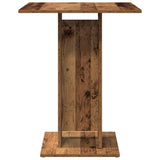 Bistro Table Old Wood 60x60x75 cm Engineered Wood 856022