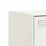 TV Cabinet White 67x39x44 cm Steel 841641