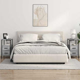Bedside Cabinet Grey Sonoma 30 x 48 x 61 cm Engineered Wood 859416