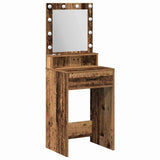 Dressing Table Old Wood 50 x 41 x 135 cm Engineered Wood 865098