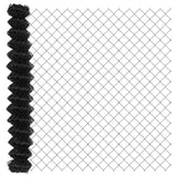 Welded Wire Fence with Concrete Base 10 x 1.6 m 3351269
