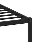 Metal Bed Frame without Mattress Sonoma Oak 100x190 cm 4007710