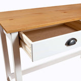 Console Table Hill with 2 Drawers 110x45x74 cm Solid Pine Wood 288994