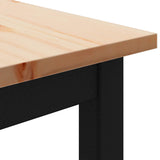 Dining Table Natural 180 x 90 x 75 cm Solid Pine Wood 892793