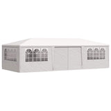 Professional Party Tent with Side Walls 4x9 m White 90 g/m 48529