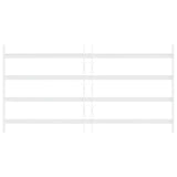 Security Grille for Windows with 4 Crossbars 3 pcs 63-114 cm 42031307