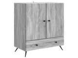 Sideboard Grey Sonoma 66 x 34.5 x 95 cm Engineered Wood 895591