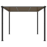Garden Gazebo Anthracite 3x3 m Aluminium 3217060