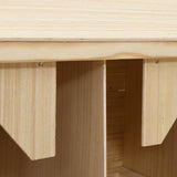 170657 Chicken Laying Nest 4 Compartments 106x40x59 cm Solid Pine Wood