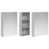 Bathroom Cabinet Set 3 pcs 130 x 14.5 x 70 cm Engineered wood 3403765