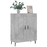 Sideboard Concrete Grey 69.5x34x90 cm Engineered Wood 830216