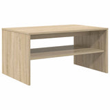 Coffee Table Sonoma Oak 80 x 50 x 40 cm Engineered Wood 8000278