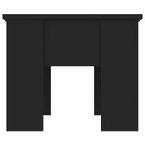 Coffee Table Black 79x49x41 cm Engineered Wood 809693