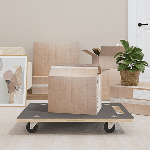 Transport Trolleys 2 pcs Rectangular 80x55x11.5 cm 154891