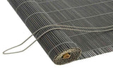 Roller Blind Grey 140 x 160 cm Bamboo 42039732