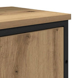 Bathroom Furniture Set Wall-mounted 2 pcs Brown Engineered wood 3334328
