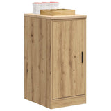 Garage Storage Cabinet Artisan Oak 40x51x85 cm Solid Wood Pine 860570
