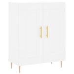 Highboard White 69.5x34x180 cm Engineered Wood 3189941