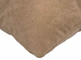 Cushion Cover 12 pcs HEERLEN Taupe 40 x 40 cm Microfiber Fleece 908529