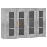 Wall Mounted Cabinets 2 pcs Concrete Grey Engineered Wood 3197900