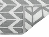 Outdoor Carpet ARAKIL Grey 140x200 cm PP 368546