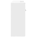 Reception Desk White 200x50x103,5 cm Engineered Wood 3324214