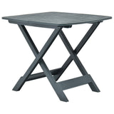 Folding Garden Table Green 79x72x70 cm Plastic 48791