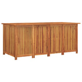 Garden Storage Box 175x80x75 cm Solid Wood Acacia 319708