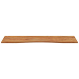 Desk Top 140x50x2.5 cm Rectangular Solid Wood Acacia 370167
