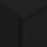 Mobile File Cabinet Black 39x45x60 cm Steel 335980
