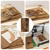 Decor Panels 50 pcs Smoked Oak 30 x 42 x 0.27 cm 885592