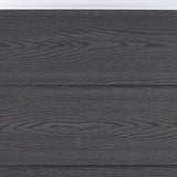 Fence Panel Set Grey 180x186 cm WPC 3211827