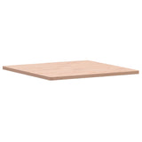 Table Top 80x80x2,5 cm Square Solid Wood Beech 355958