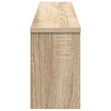 Wall-Mounted Coat Rack with Shelf Sonoma Oak 100 x 16 x 26 cm 874325