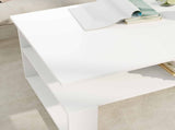 Coffee Table White 90 x 50 x 40 cm Engineered Wood 8000212
