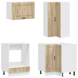 Kitchen Unit PORTO 8 pcs Sonoma Oak Engineered Wood 3438423