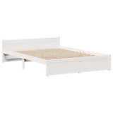 Bed Frame with Headboard without Mattress White 160x200 cm 3306026
