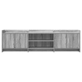 TV Cabinet 168 x 33 x 47 cm Grey Sonoma Engineered Wood 8011184