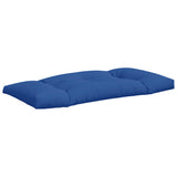 Pallet Cushions 3 pcs Blue Fabric 360954