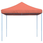 ZNTS Foldable Party Tent Pop-Up Terracotta 292x292x315 cm 4004919